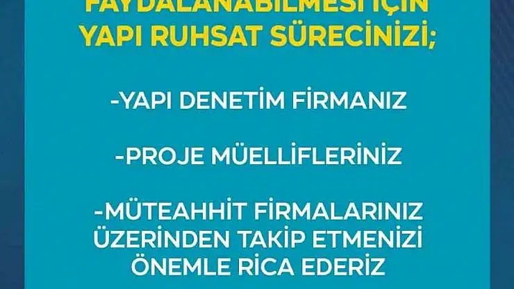Yeşilyurt'ta Yerinde Dönüşüm için geri sayım başladı