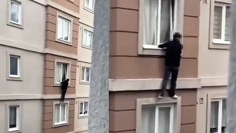 Ümraniye'de Korkunç Olay: Aile Tarafından Basılan Çift Camdan Atladı