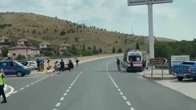 Elazığ'da trafik kazası: 3 yaralı