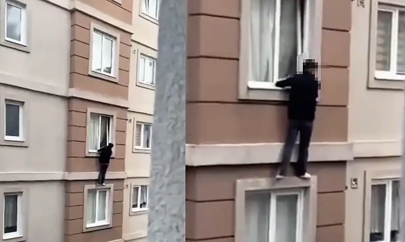 Ümraniye'de Korkunç Olay: Aile Tarafından Basılan Çift Camdan Atladı